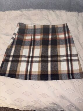 Womens plaid skirt